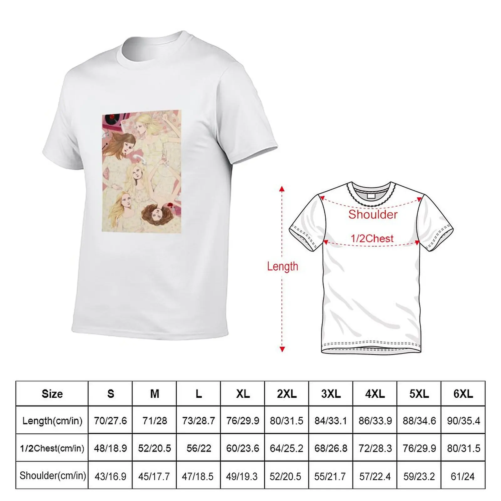 the virgin suicides T-Shirt plus size tops custom shirt tee shirts for men