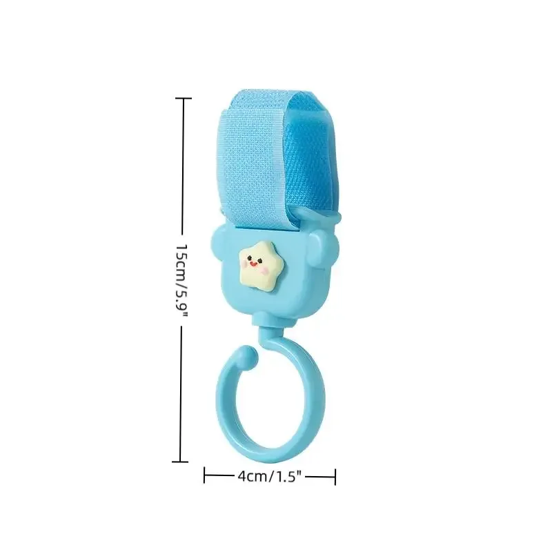 Cute Cartoon Baby Stroller Hook Umbrella Hanging Bag Storage Loop Infant Supplies Organizer