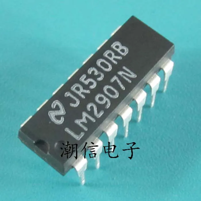 10 PZ/LOTTO LM2907N DIP-14 NUOVO e Originale in Magazzino