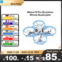 BETAFPV Meteor75 Pro Brushless Whoop Quadcopter 2024 Matrix 1S 5IN1 Flight Controller ELRS 2.4G Racing Drone RC Airplane