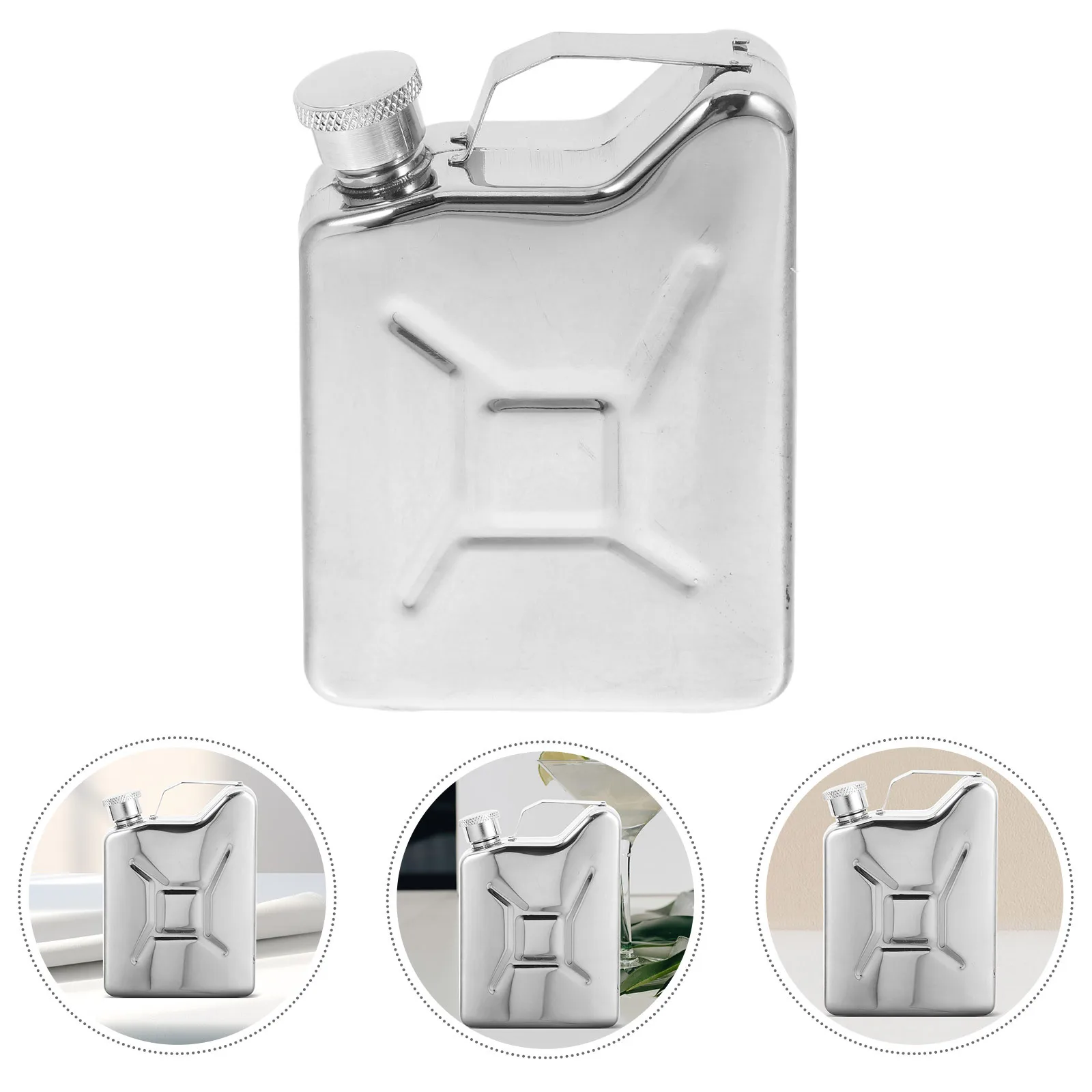 

Portable Stainless Steel Wine Flask Leak-Proof Hip Flask Small Liquor Container for Outdoor Camping Liquor Supply