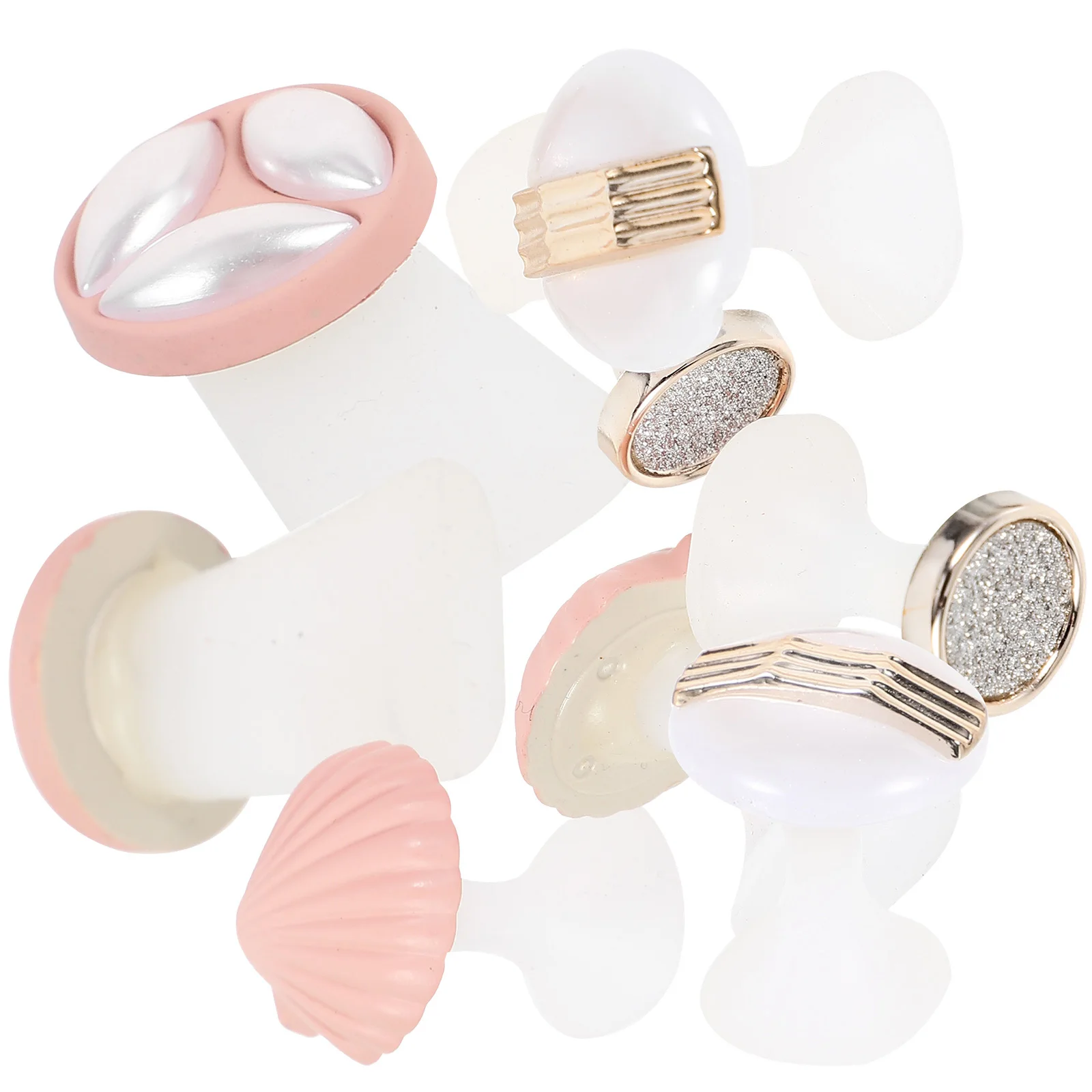 

8Pcs Silicone Toe Separators Soft Comfortable Pedicure Nail Art Spacers Non-Slip Deform Resistant for Women Manicure DIY Home