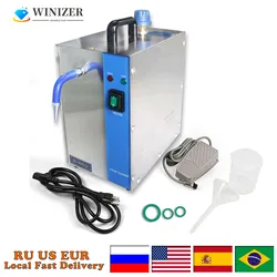 Stainless Steel Electric Steaming Cleaner, Jewelry Cleaning Equipment, Gem Washer, Gold and Silver, 2L1300W