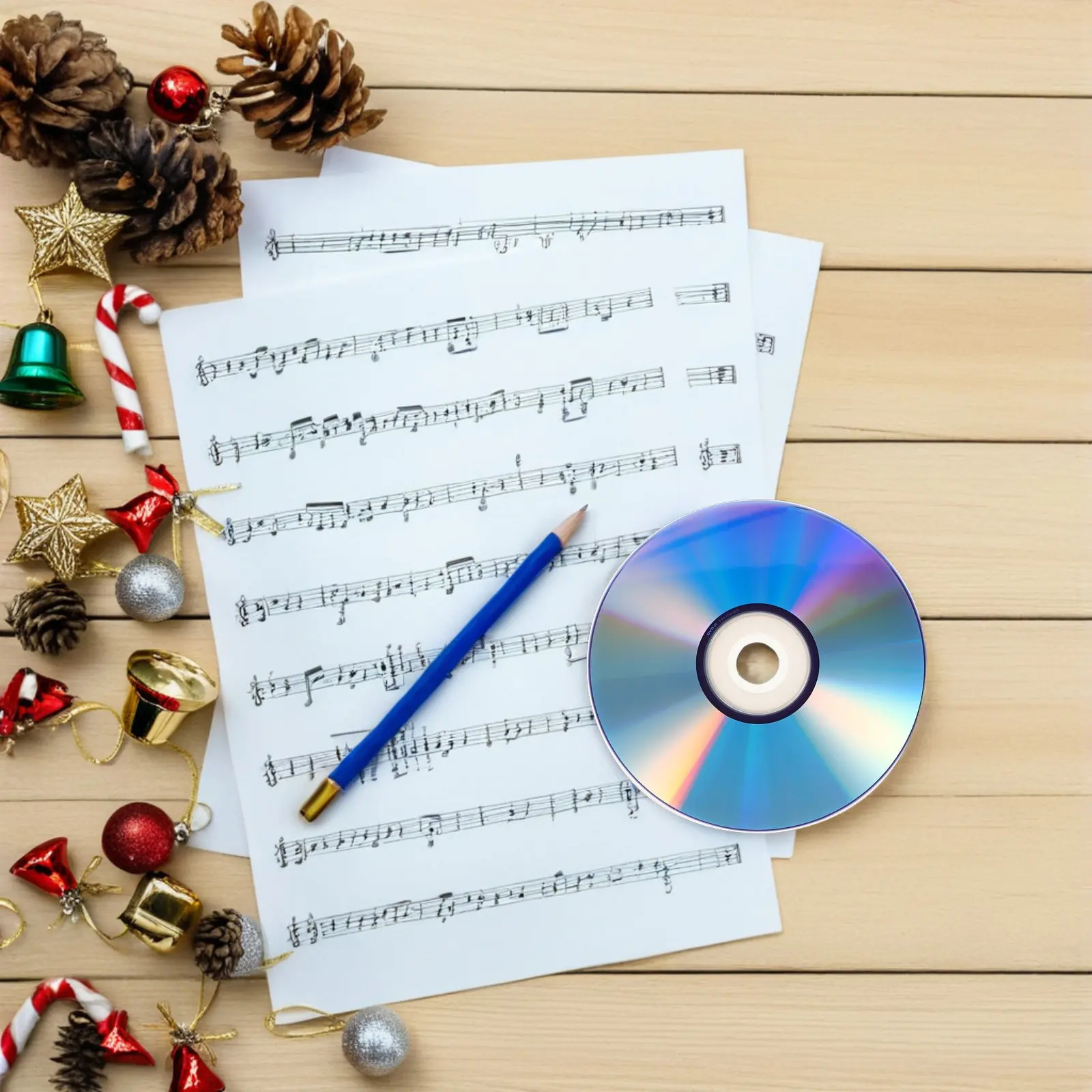 2Sets Blank Disc for Recording High Capacity Blank Writable Media Disc Universal Compatibility Audio Data Storage