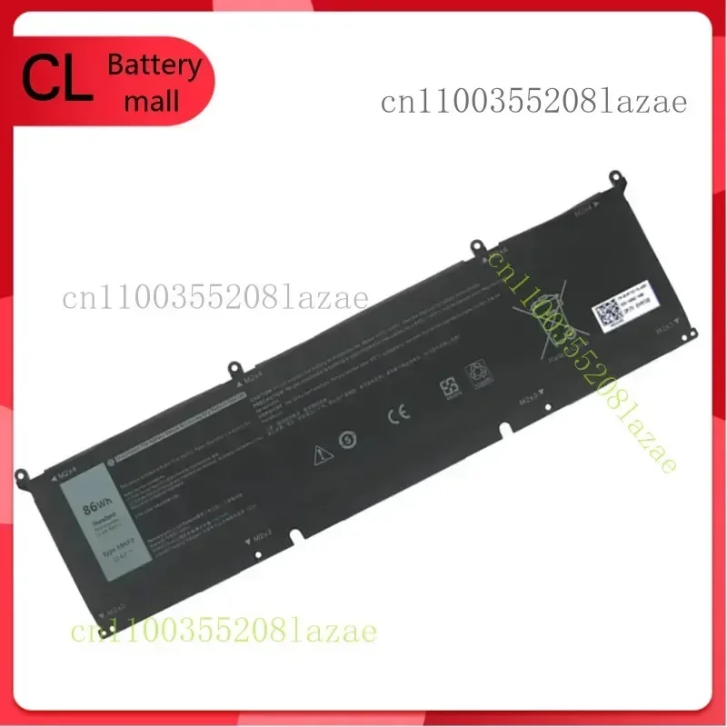 

Q NEW 86Wh 69KF2 Battery For Dell XPS 15 9500 9510 Precision 5550 M59JH M15 M17