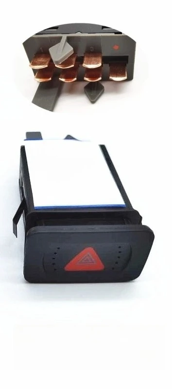 

1pc for VW BORA classic Golf 4 Alarm emergency light double flash double jump switch button