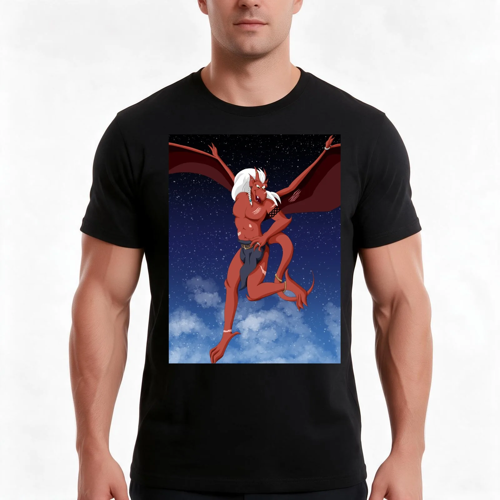 Flying High T-Shirt, Summer Casual Cotton Tee, Oversized Streetwear Tops, Vintage Graphic Print, Loose Fit Short Sleeve