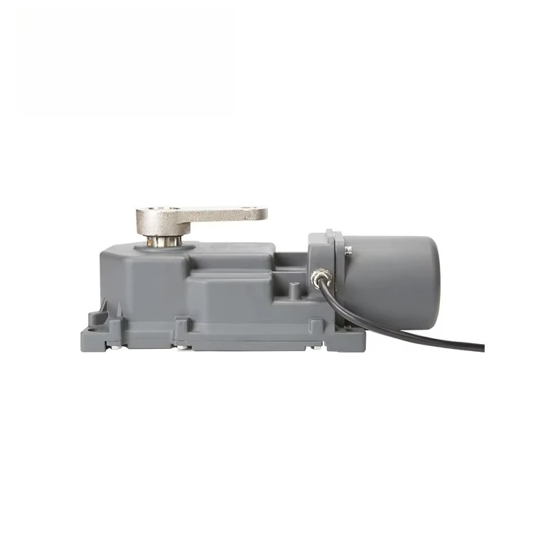U2 2024 Modern Design Underground Gate Operator 24V DC Dual Solar Automatic Swing Motor Waterproof Apartment Use