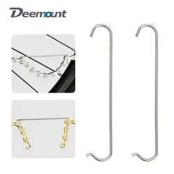 Deemount 3PCS Steel Joint Hook for Bicycle Chain Repair Bike Service Tool non-drop Hooks Cycling Repairing Tools 3PCS/Lot TOL131