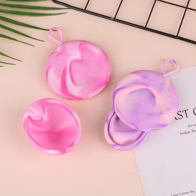 Menstrual Disc Flat-fit Design Women Health Care Feminine Hygiene Silicone Menstrual Cup Period Menstrual Collector Extra-Thin