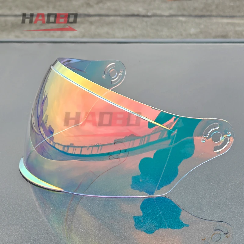 Motorcycle Helmet Lens for ORZ-806 Retro Full Helmet Colored Lens VISORS Windshield Replacement Accessories view 4