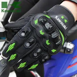 New Kawasaki Gloves KAWASAKI NINJA 300 250 400 650 ZX6R ZX10R H2 H2R Motorcycle Glove Cycling Racing Gloves outdoor sport Glove
