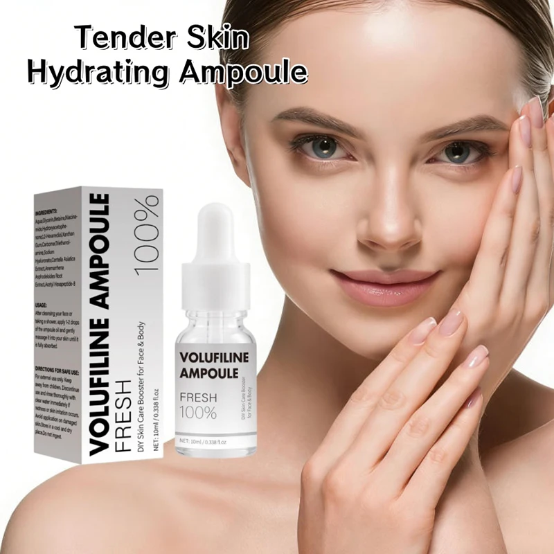 Volufiline 100% Plump Essence Flasche Zarte Haut Tiefenwirksame Feuchtigkeitspflege Erhöht die Hautelastizität Verbessert Trockenheit, Glanzlosigkeit und Rauheit Neu – Detail 27