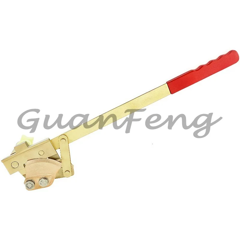 High Precision Aluminum Bronze Explosion-Proof Drum Wrench Non-Spark Oil Barrel Cover Opening Tool