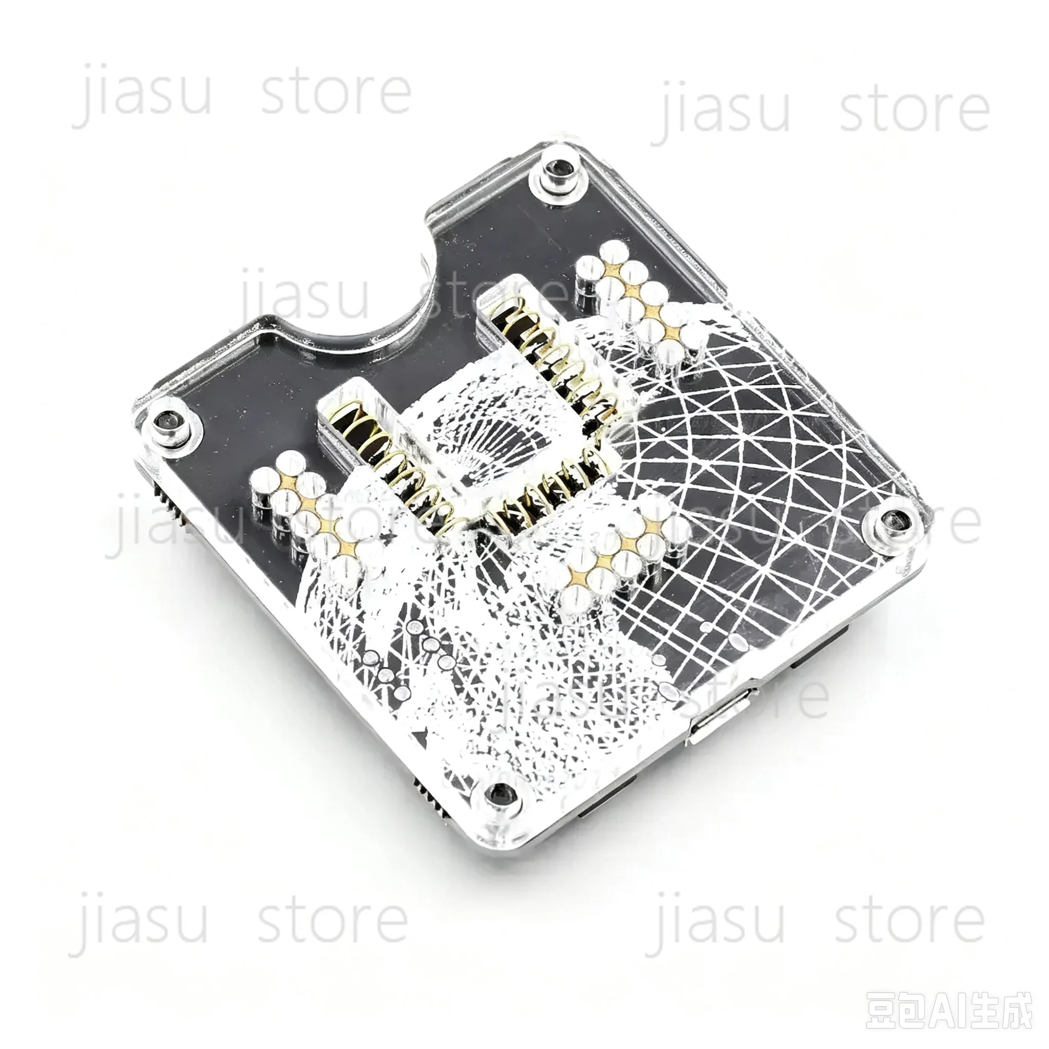ESP8266 Programmer Test Burn Socket, One-click Download Burner for ESP-WROOM-02/02D/02U Module