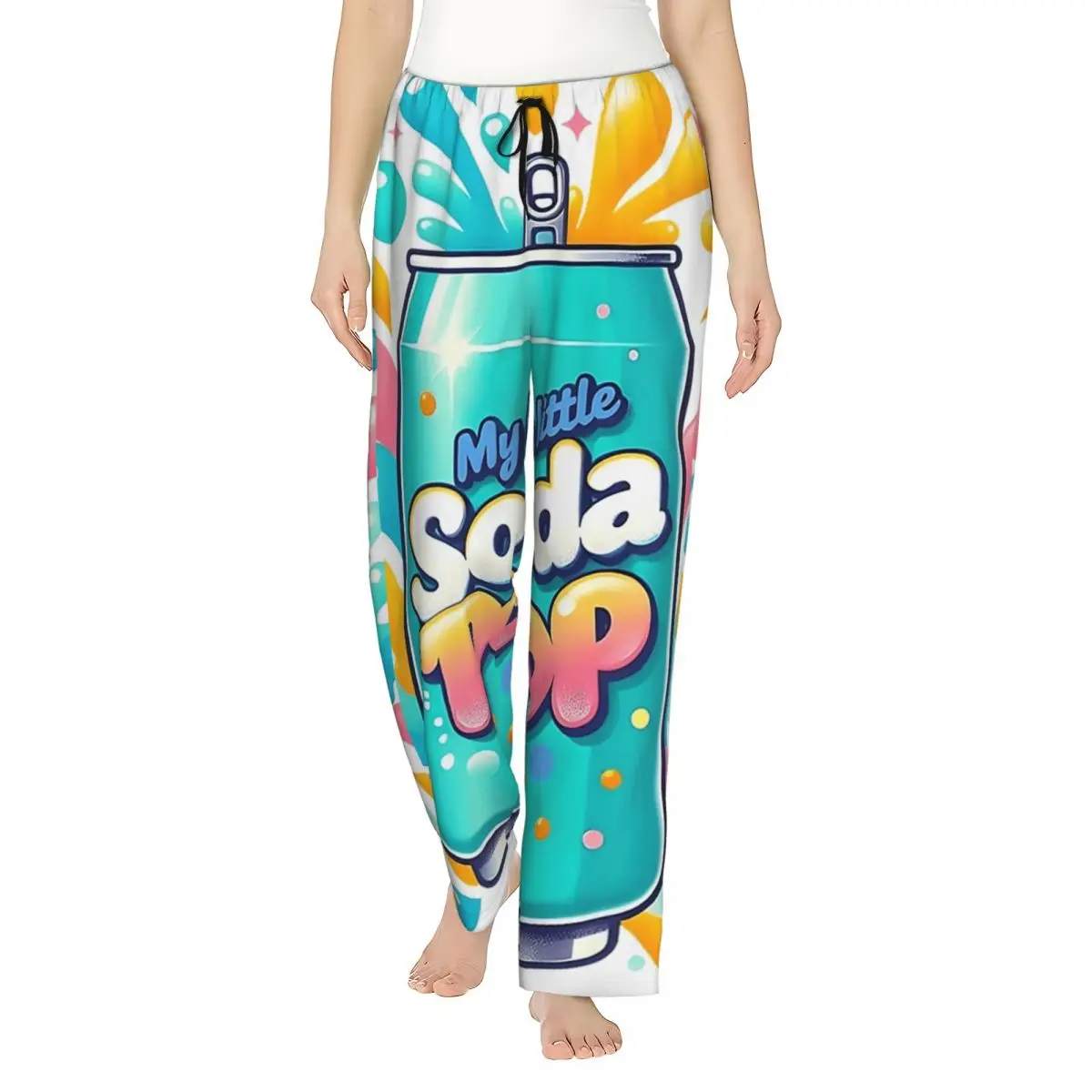 

Pajama Pants Kpop Demon Hunter My Little Soda Pop Nightwear Autumn Soft Comfy Pajamas Women Fashion Night Graphic Nightwear