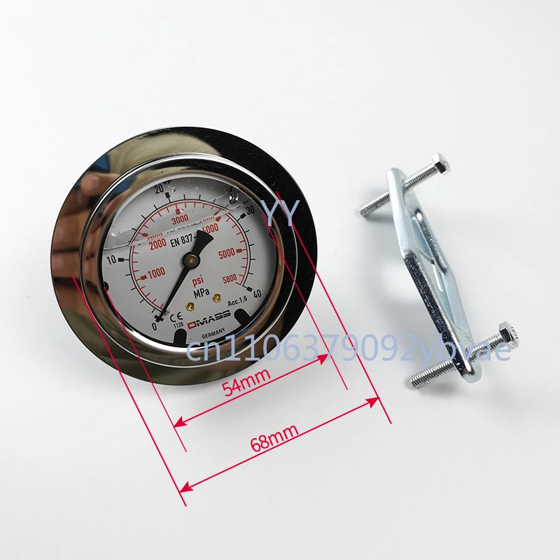 Shockproof Hydraulic Pressure Gauge for Zoomlion Sany XCMG Pump Truck Trailer Pump & Injection Molding Machine
