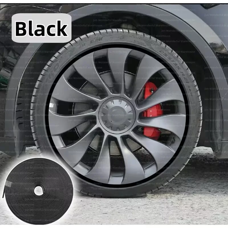 1set Car Wheel Rim Protect Strip Tire Wheel Edge Protector Sticker Universal Tire Protection Care Cover Car Styling Accessories
