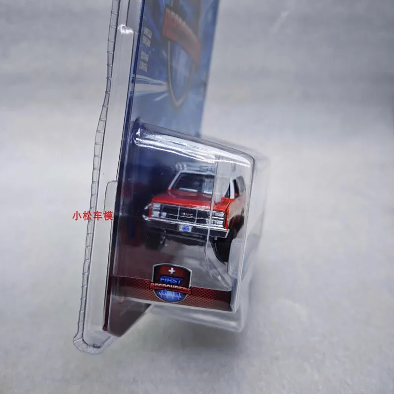 Greenlight Diecast Scala 1:64 1987 GMC Jimmy's Modello di auto di simulazione in lega Collezione statica Decorato Giocattoli di festa Regalo souvenir