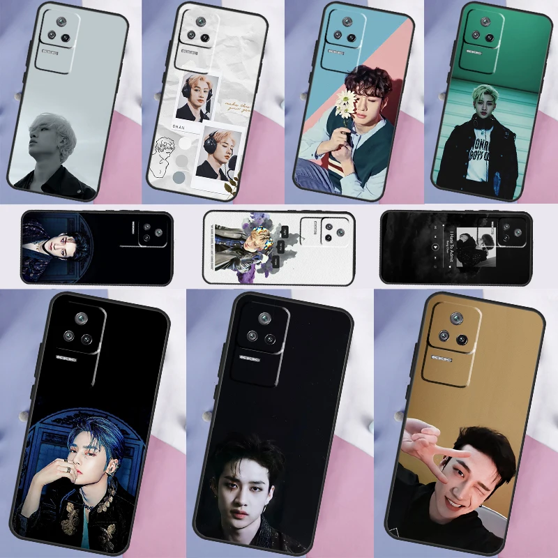 Bang Chan funda para Xiaomi 13, 12 Lite, 11T, 12T Pro, 12X, POCO X3, X5, F5 Pro, F4, X4, GT, M5s, C40, F3