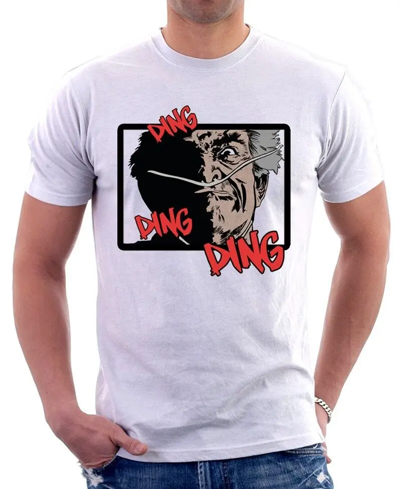 Breaking Bad Ding Ding Dong Hector SALAMANCA white printed t-shirt OZ9653