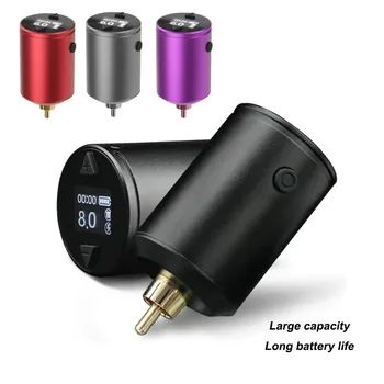 RCA Interface Wireless Tattoo Power Supply Motor Machine Pen Lithium Battery Mobile…