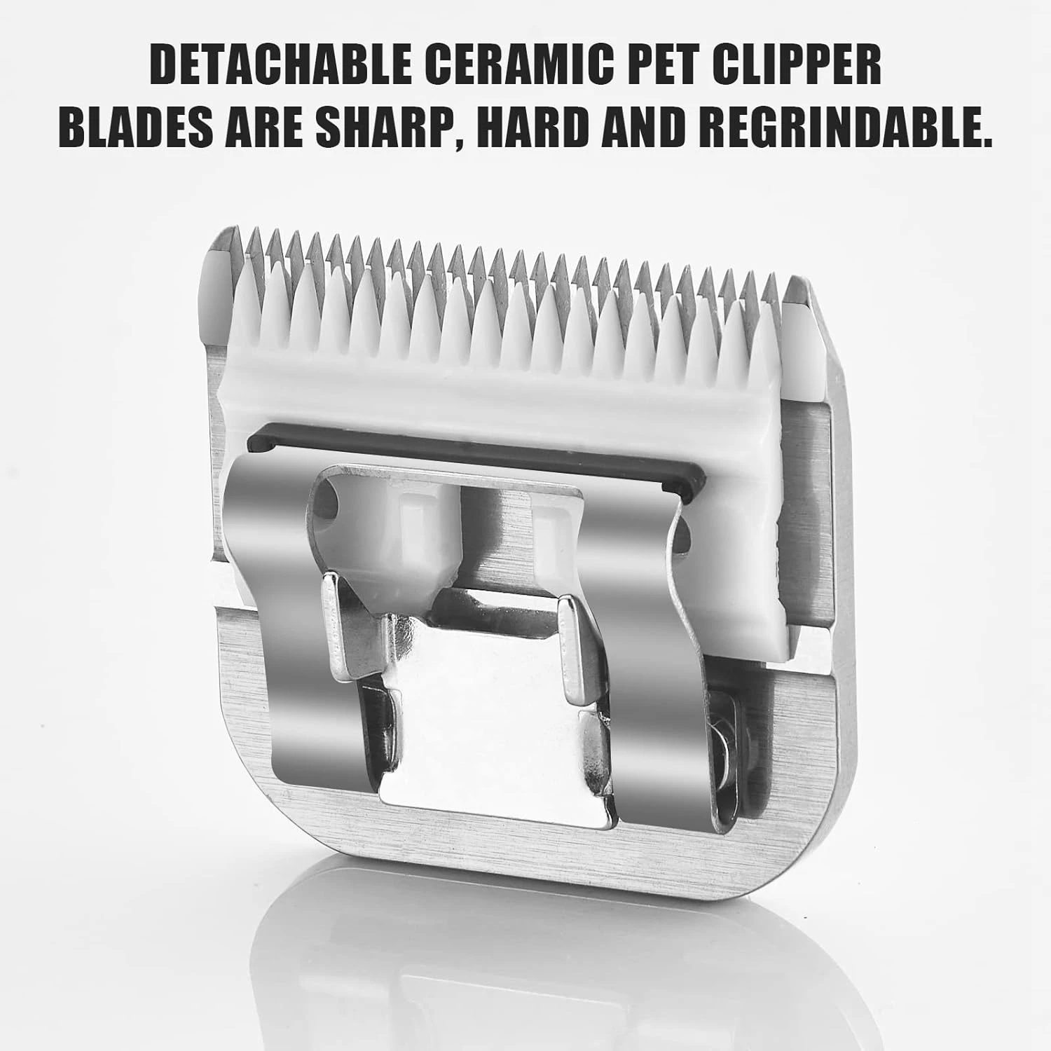 Pet Dog Cat Horse Grooming Clipper Detachable Ceramic Blade For most Andis,Oster A5 ,Wahl KM Series Animals Clippers