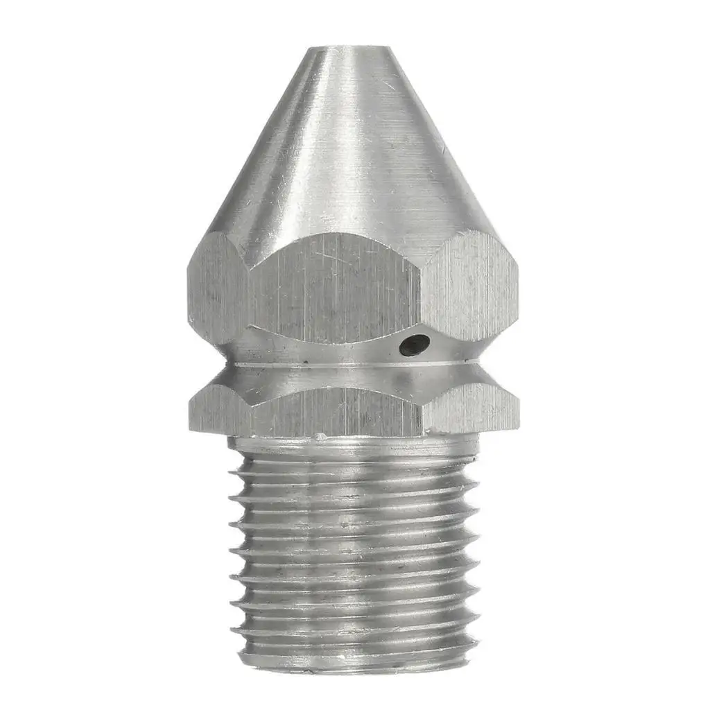 Sewer Drain Pipe Cleaning Nozzle Steel Jet Sprayer for Irrigation Hose and Water Canister with Pump