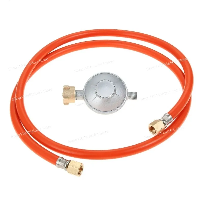 150cm Hose & 50mbar Gas Regulator Set - 1/4