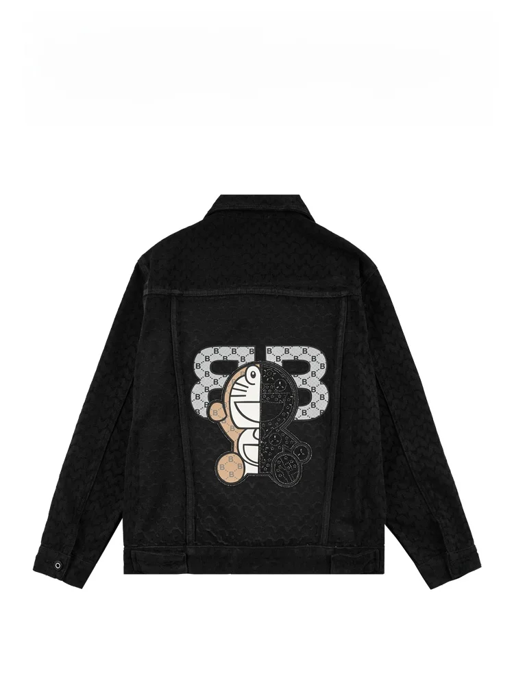 

Baiboliy Diamond Collaboration Slim Fit Bla Floral Men's Denim Jaet Faion Urban Sle Cotton Blend Fabric