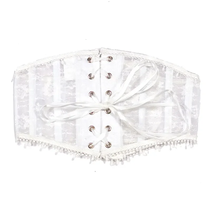 

Корсеты на талии Cincher, женские кружевные бюстье с цветочным принтом под грудью, готический формирователь тела, большие размеры, сексуальный корсет