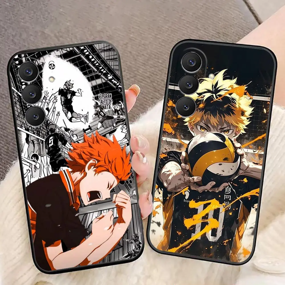 High Volleyball H-Haikyuus Phone Case For Samsung Galaxy S26 S25 S24 S23 S22 S21 S20 FE Ultra Plus Silicone Funda Shell Cover