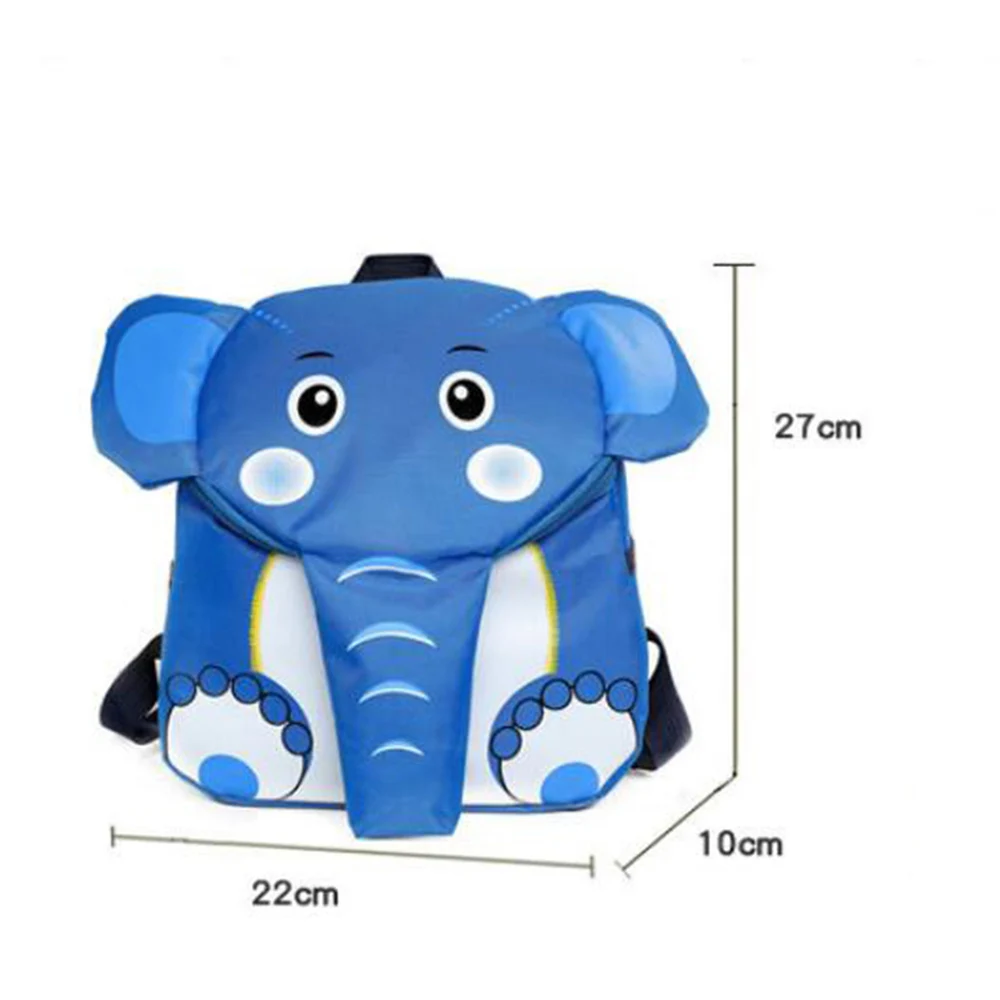 3D Animal Children Backpacks Girl Boys Backpack Baby Kids Bag School Bags Kindergarten Cartoon Double Shoulder Bag Lightweight