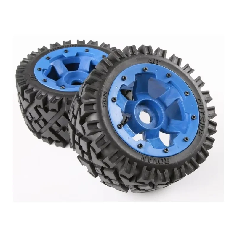1/5 Baja 5B roue arrière en Nylon tout Terrain jeu de pneus 170*80mm