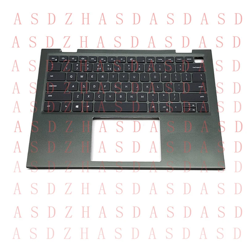 

Z New For Dell Inspiron 14 5410 7415 2-in-1 Palmrest Backlit Keyboard Green 0VJ2PX