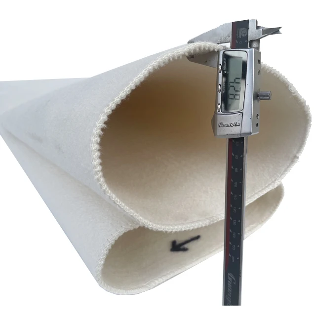 High quality pleated felt rimless belt