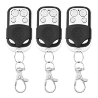 2PCS/3PCS Wireless RF Remote Control 433MHz Electric Gate Garage Door Remote Control Key Fob Duplicator Controller