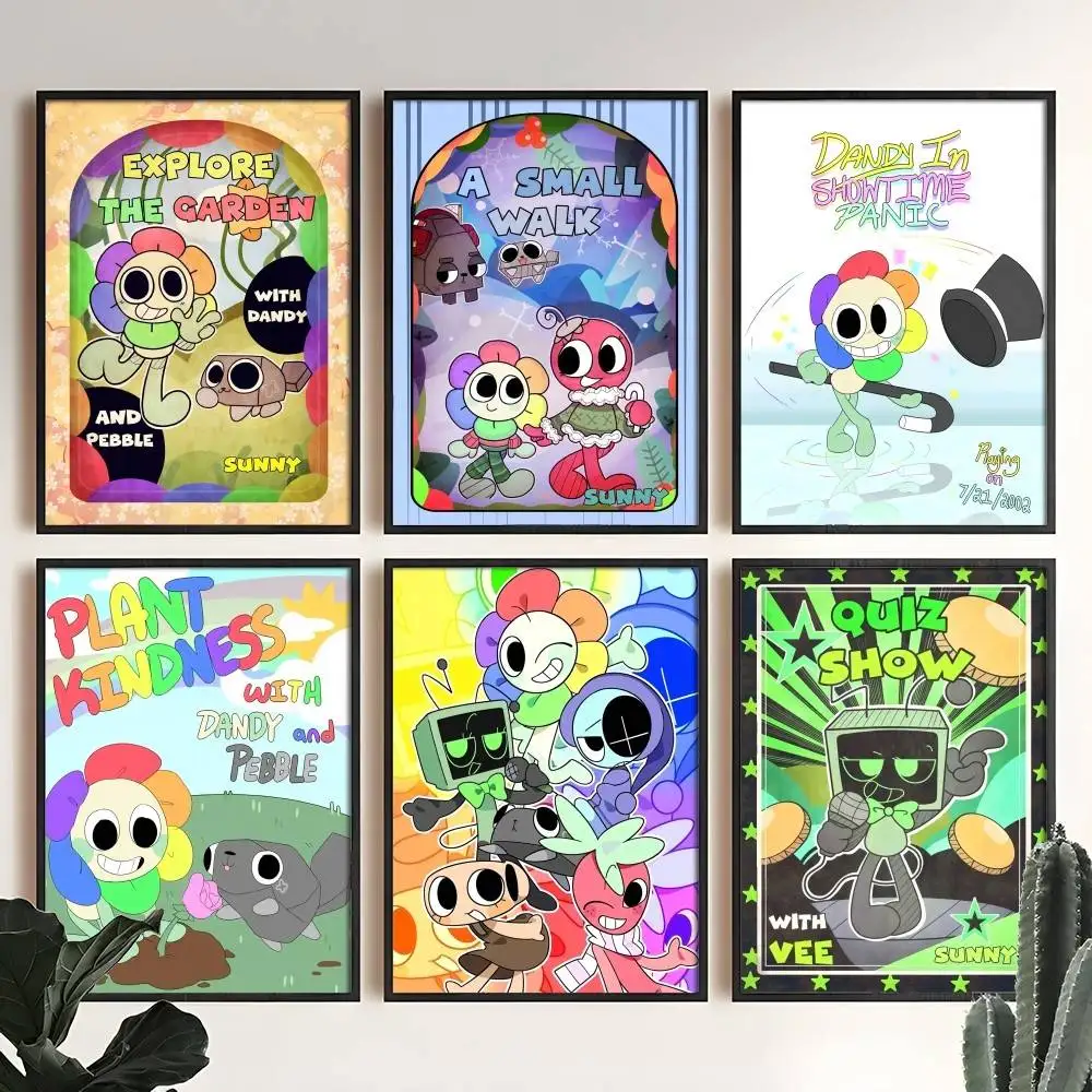 D-Dandys W-World Game ملصق عالي الجودة طباعة ديكور المنزل جدار الفن جدارية غرفة زخارف للحانات