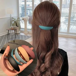 Geometric Spring Hair Clip Vintage Elegant Women Hairpin Ponytail Holder Hairgrips Girls Barrette Hair Accessories Styling Tools