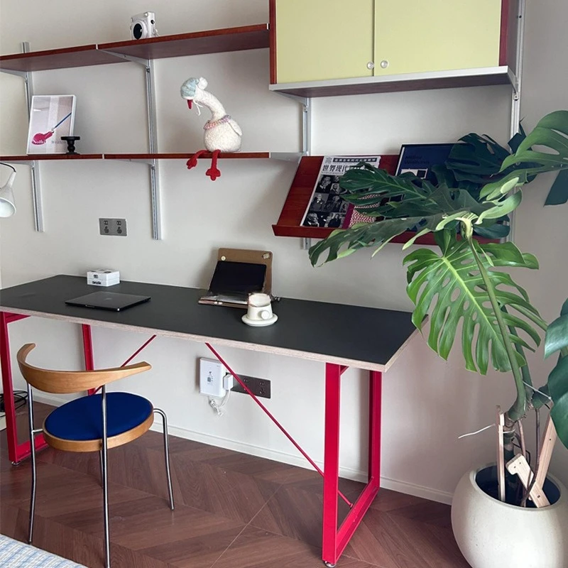 

Medieval Bauhaus dining table, rectangular household small apartment modern simple desk