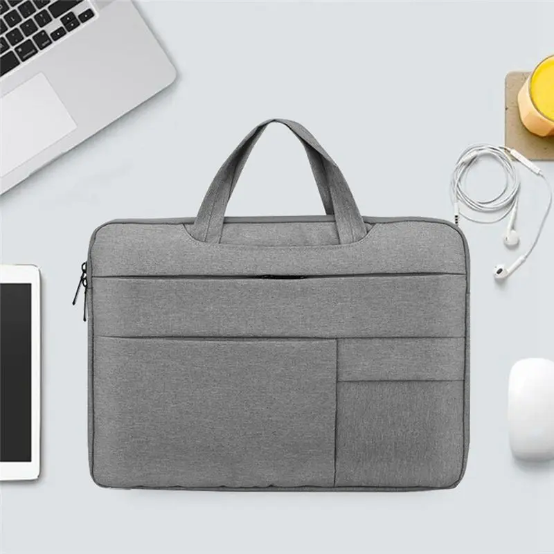 A29F-15.6 Inch Handbag Laptop Bag With Multi-Functional Storage Business Notebook Handbag For Xiaomi Air Laptop Bag view 6