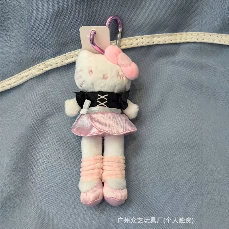 サンリオ漫画ハローキティぬいぐるみキーホルダーペンダントかわいいデイリーバックパックパーソナライズされたファッションアクセサリー友人ホリデーギフト