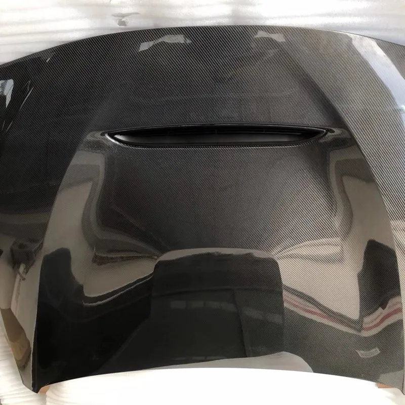 غطاء محرك السيارة من ألياف الكربون لـ F32 F33 F36 4 Series 2013-2020 ترقية GTS نمط ألياف الكربون غطاء محرك السيارة أجزاء الجسم