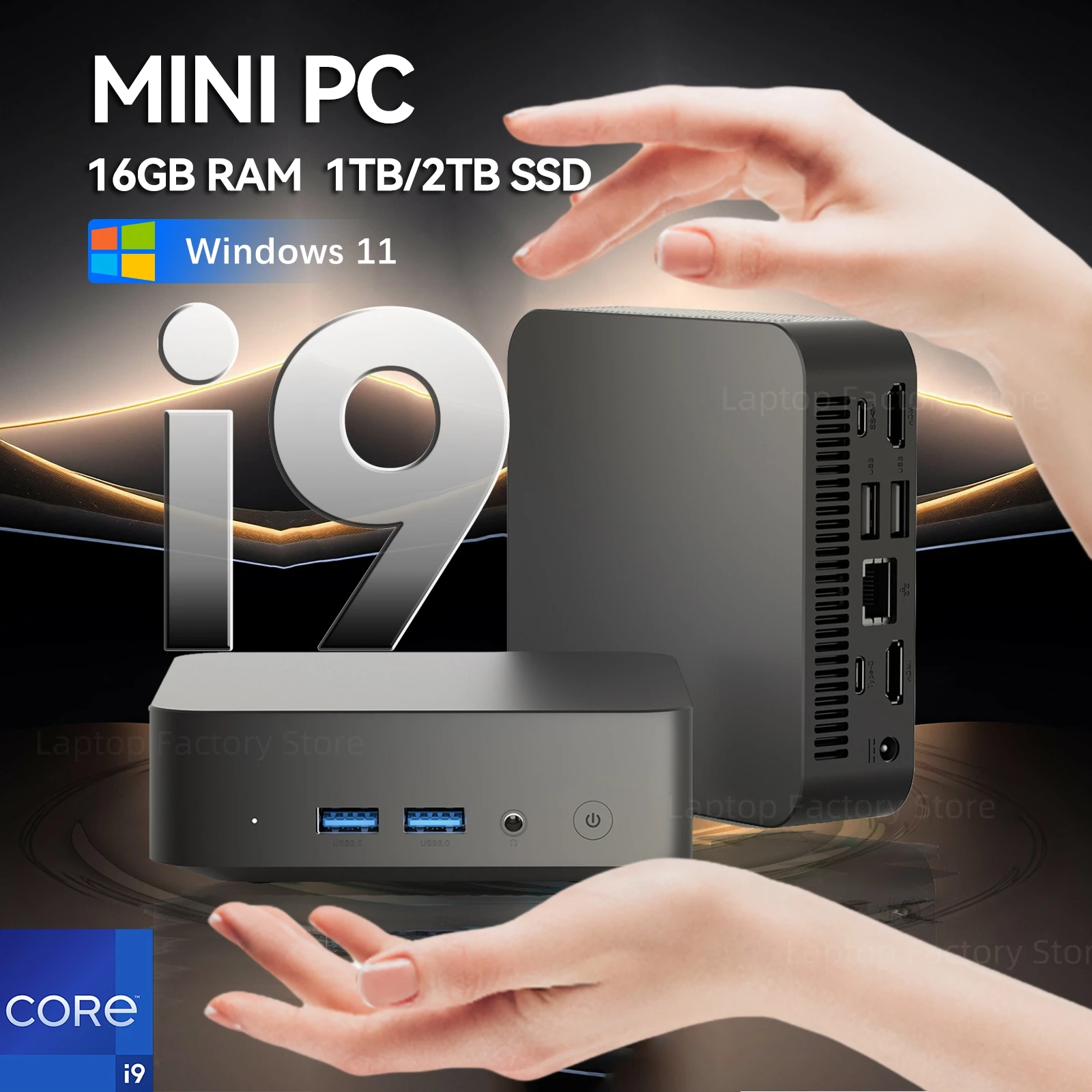 yZ[zWindows 11~j|PbgRs[^[ i9 8950HK N5095A WIFI6 type-c USB 3.0 ~jPC fXNgbv 16GB RAM DDR4 1TB/2TB SSD |[^u~jPC