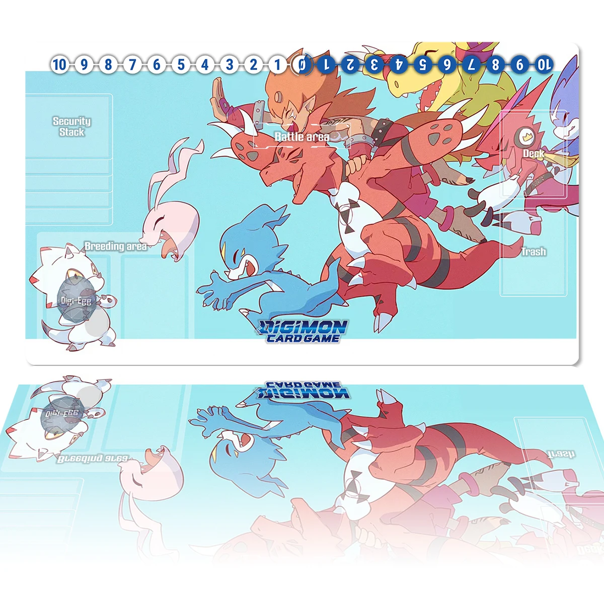 

Игровой коврик Digimon Monster Gammamon Veemon DTCG, коврик для настольных игр, игровой коврик для торговых карт, Аниме Коврик для мыши для поединок, настольные зоны и сумки