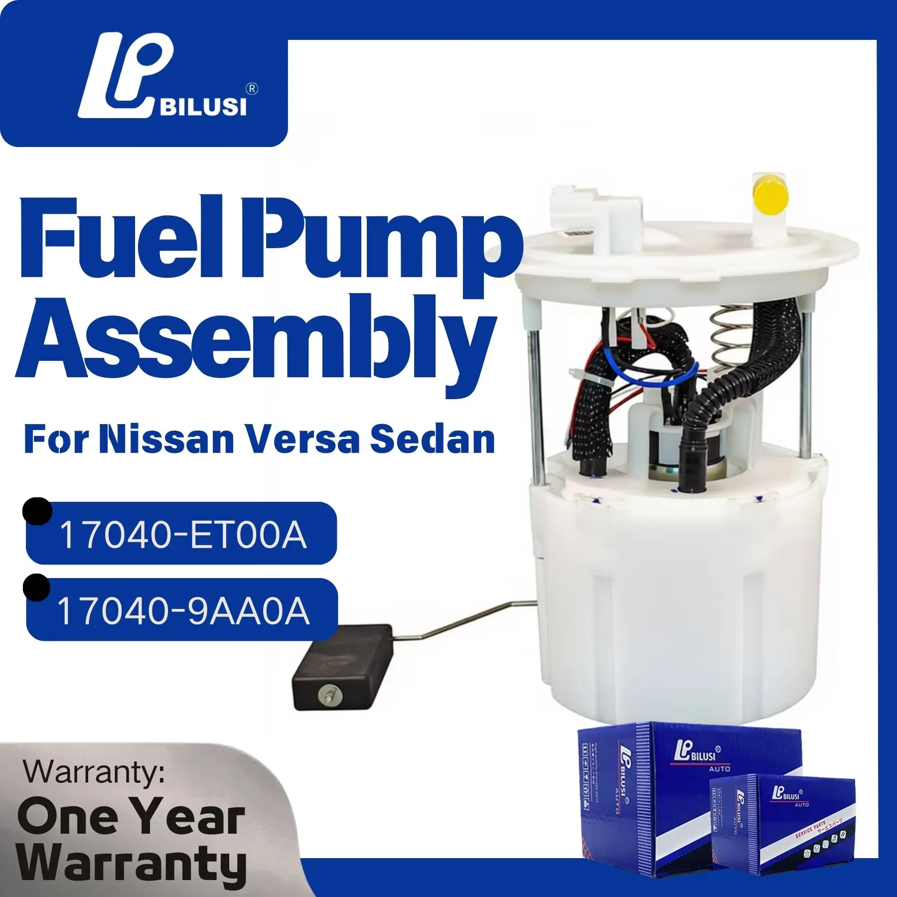 

Топливный насос BILUSI в сборе 17040-ET00A 17040-9AA0A 17040-9AB0A E8752M для Nissan Versa Sedan