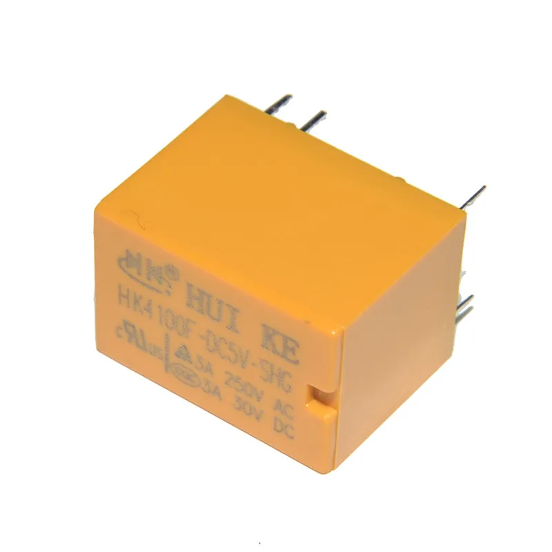 New Original Huike HK4100F-DC3V-SHG HK4100F-DC5V-SHG HK4100F-DC9V-SHG HK4100F-DC9V-SHG HK4100F-DC24V-SHG 3A 6-Pin Relay