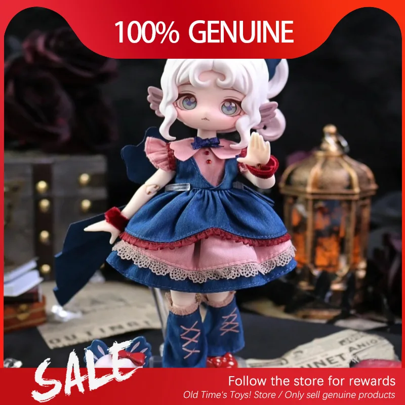 Genuine The Luluelf Story 12 Points Bjd Series Blind Box Cute Luluelf Anime Figure Desktop Ornamen Surprise Mystery Girls Gifts