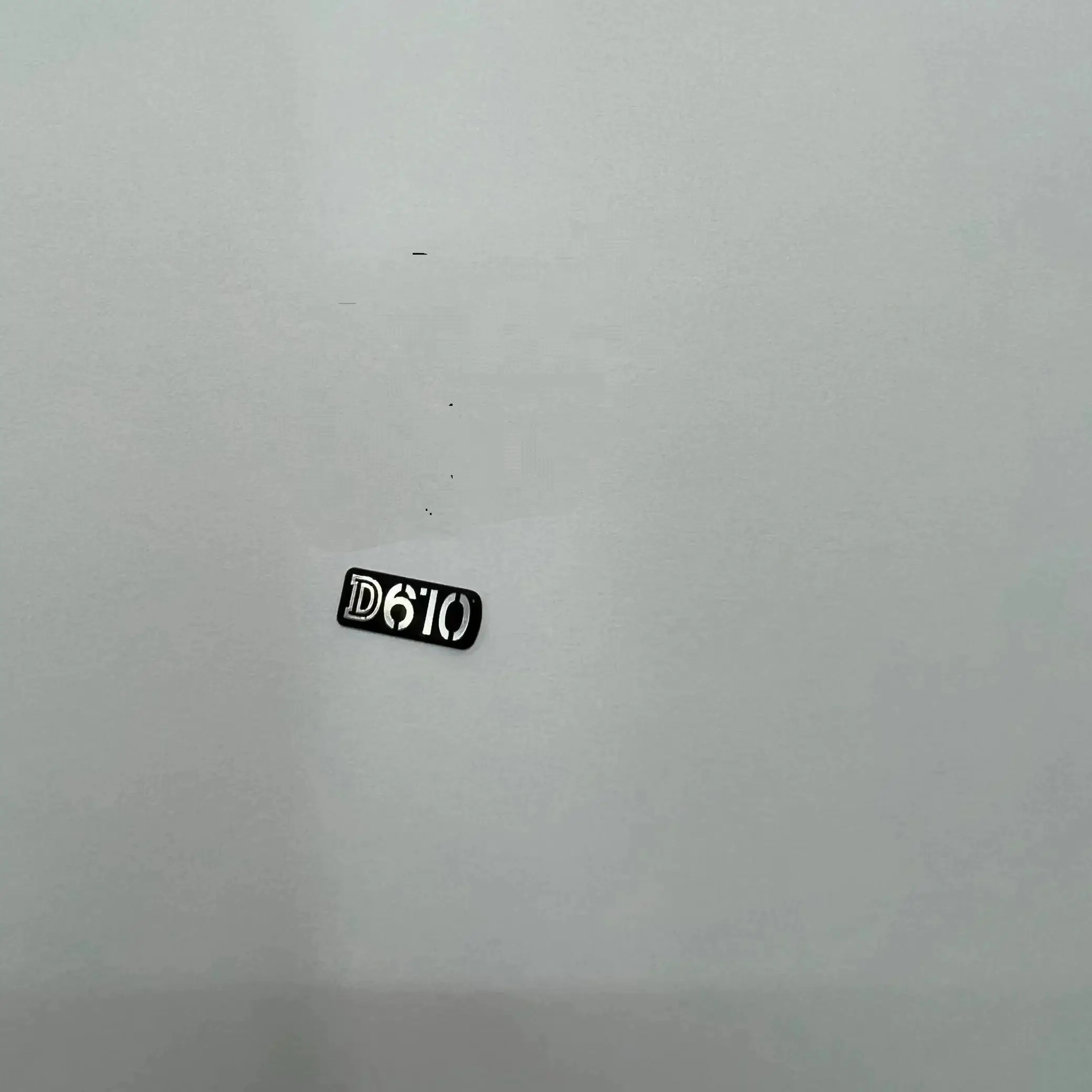 Geschikt Voor Nikon D610 D610 Label, Naamplaatje, Logo, Body, Digitale Tag, Camera-Accessoires