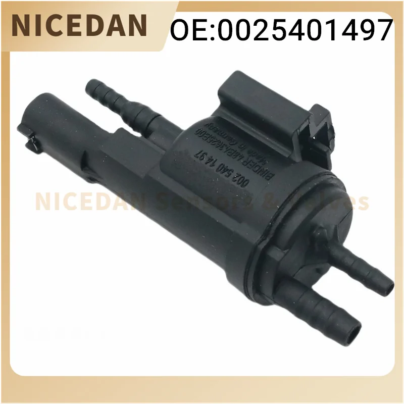 0025401497 Elettrovalvola valvola di spurgo contenitore vapore compatibile per Mercedes Benz 1996-2016 per Smart 2008-2016 Accessori auto